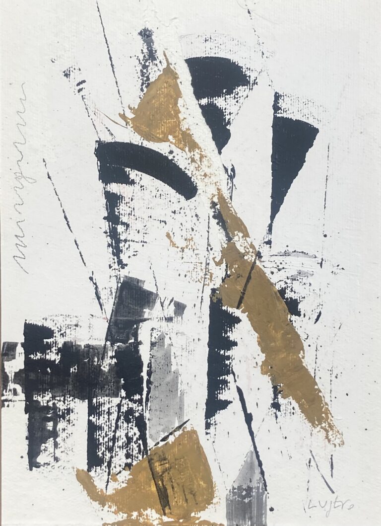 QUADRO ASTRATTO PITTORE CONTEMPORANEO IN LUCCA