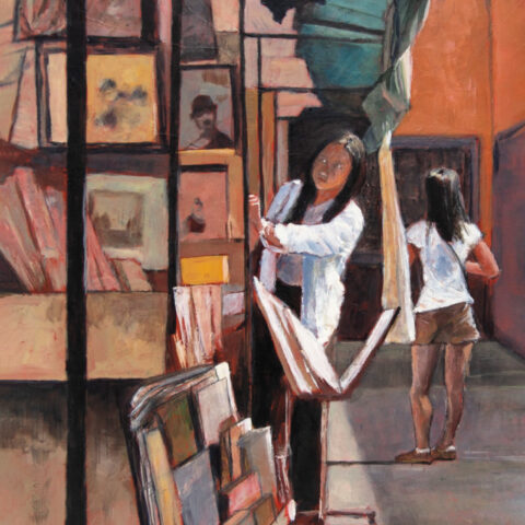 QUADRO FIGURATIVO DI LUCCA IN VENDITA PRESSO ATELIER LUSTRO
