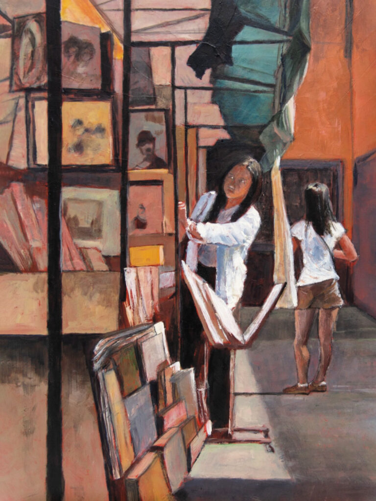 QUADRO FIGURATIVO DI LUCCA IN VENDITA PRESSO ATELIER LUSTRO